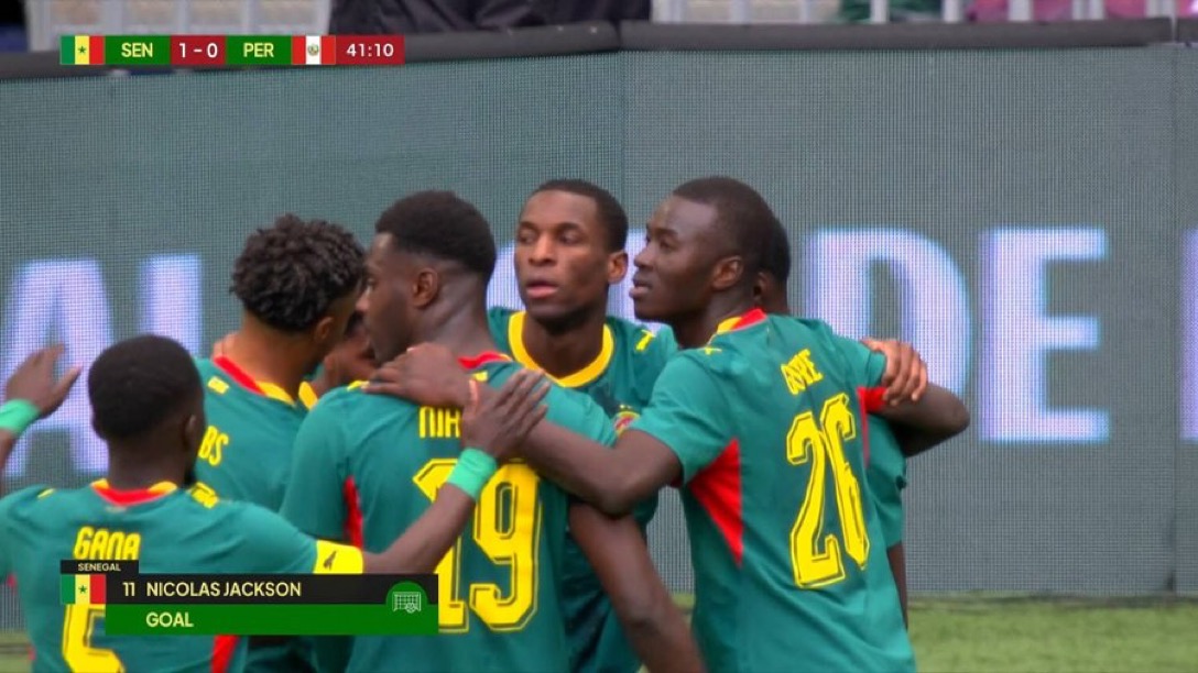 Le Sénégal s'impose avec autorité face au Pérou (2-0)