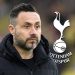 Tottenham Hotspur en danger : Roberto De Zerbi appelé en urgence