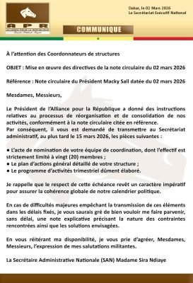 Directives de Macky Sall : La secrétaire Sira Ndiaye invite les coordonnateurs des structures au respect du délai