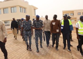 JOJ 2026 : Le Chef de l’Etat en visite du chantier au complexe équestre de la Gendarmerie à Diamniadio
