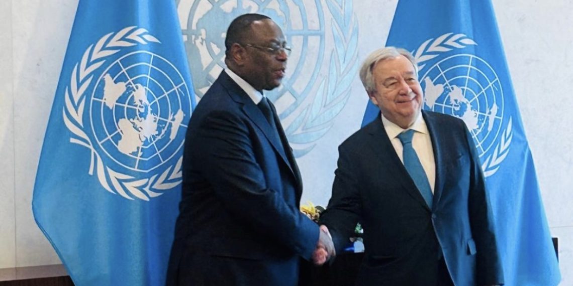 ONU : L’organisation reçoit officiellement la candidature de Macky Sall au poste de Secrétaire Général