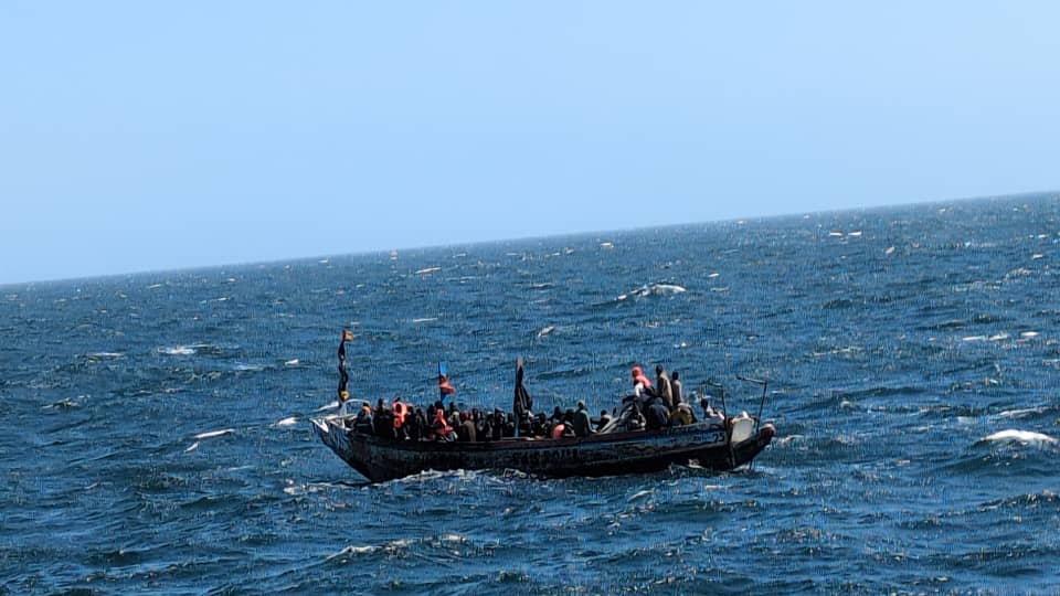 Emigration irrégulière : 139 migrants secourus, le corps sans vie d’un nouveau né découvert