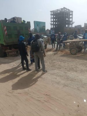 Dakar Plateau : Déguerpissement de pousse-pousse et autres objets encombrants