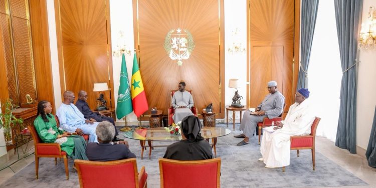 Audience : Le Chef de l’Etat a reçu une délégation du Conseil de l’Ordre des architectes du Sénégal