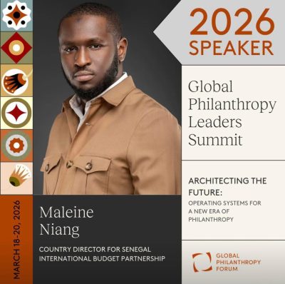 San Francisco : Maleine Amadou Niang au Global Philanthropy Leaders Summit