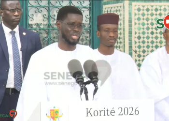 Grande Mosquée: Le Discours fédérateur du Pr Bassirou Diomaye Faye après la prière (Vidéo)