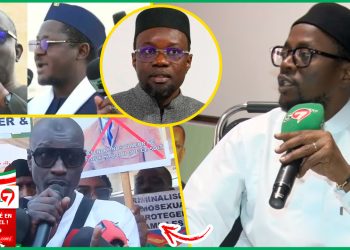 (Vidéo) Marche Karim, Modap, Cr!m!n@lisati0n: Abdou Mbow @tt@que SONKO « Mok Ngouram Douñe Respecté Sen Kaddu »