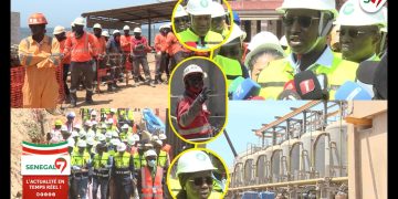 Vidéo | Projet de dessalement d’eau de mer des Mamelles : Visite ministérielle des infrastructures sociales de la SONES