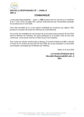 Rencontre avec partis politiques : Amadou Ba déchiré l’invitation du Ministre Bamba Cissé