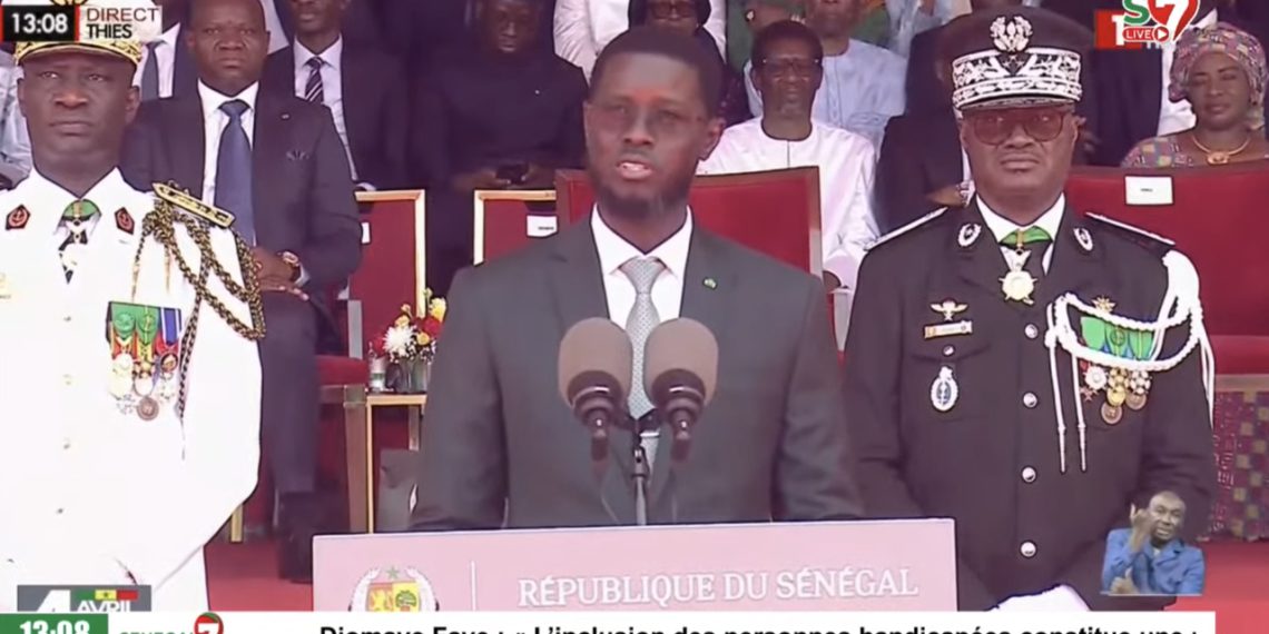 Défilé du 4 Avril à Thies : Le Discours poignant du président Bassirou Diomaye Faye (Vidéo)