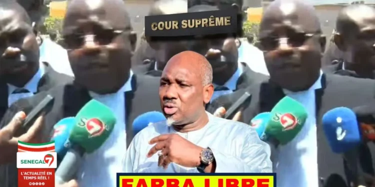 Farba Ngom libre : La réaction à chaud de ses avocats (Vidéo)