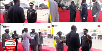 (Vidéo) – Remise des insignes de décoration à la 66ème fête de l’indépendance du Sénégal par Diomaye, Sonko…