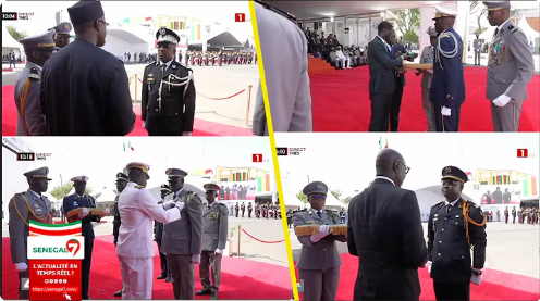 (Vidéo) - Remise des insignes de décoration à la 66ème fête de l'indépendance du Sénégal par Diomaye, Sonko...
