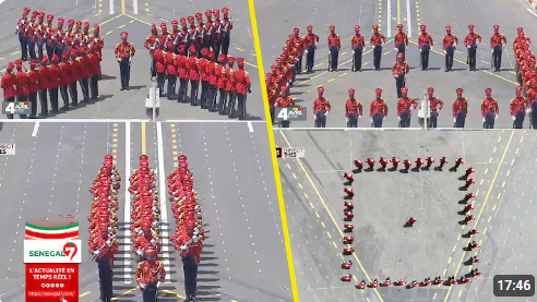 ( Vidéo) - Thies - Défilé 2026: la prestation de haut niveau des Gardes Rouges de la Présidence