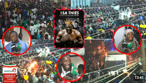 (Vidéo) - Sa Thies détrône Modou Lo, ses supporters fêtent la victoire...