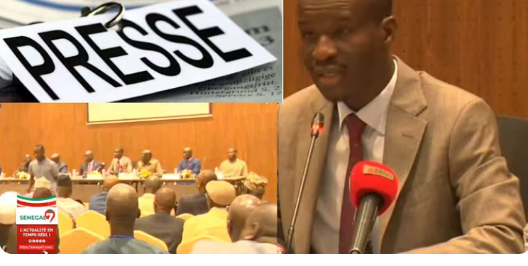 (Vidéo) – Le maitre de cérémonie chasse la presse, Me Bamba Cissé s&rsquo;y oppose : « Il faut une première dans… »