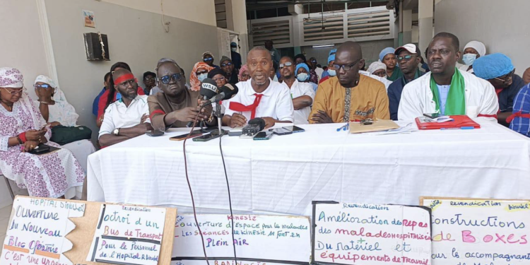 Diourbel : grève à l’hôpital régional, 22 revendications sur la table