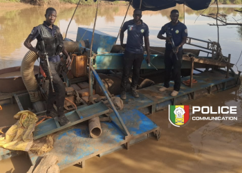 Doguiba (Kédougou) : La Police démantèle une drague illégale