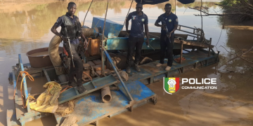 Doguiba (Kédougou) : La Police démantèle une drague illégale