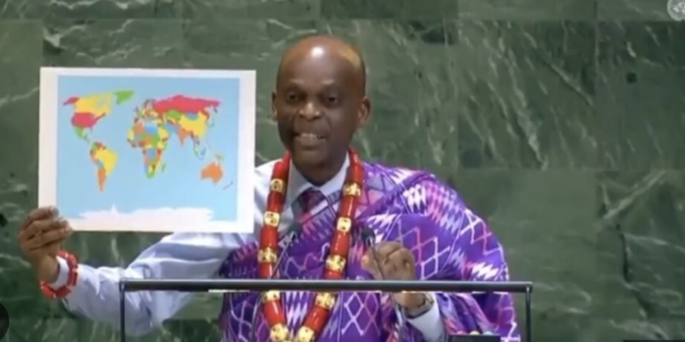 Cartographie : le Togo veut corriger la taille réelle de l’Afrique à l’ONU