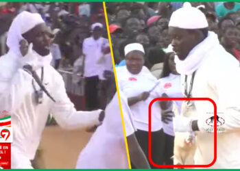 (Video) Open Press: découvrez l&rsquo;arrivée mouvementée et tres mysthique de DIOP 2 vêtu tout en blanc