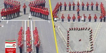 Thies – Défilé 2026: Admirez la belle prestation des Gardes Rouges de la Présidence (Vidéo)