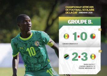 Championnat Africain de Football Scolaire de la CAF : Le Sénégal valide son ticket pour les demi-finales