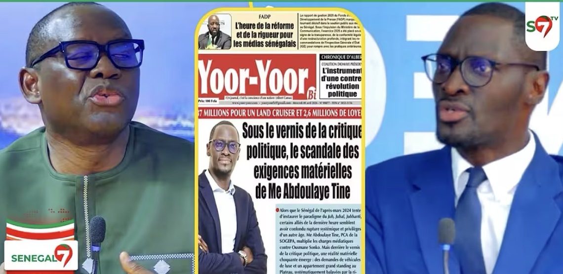 SU : Me Abdoulaye Tine porte plainte contre Serigne Saliou Gueye de « Yoor Yoor »