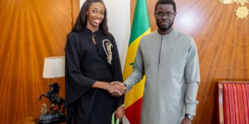 Audience : Le Président Bassirou Diomaye Faye reçoit l’athlète Saly Sarr