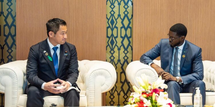 Audience : Le Chef de l’État a reçu Yohei Onishi du Japon