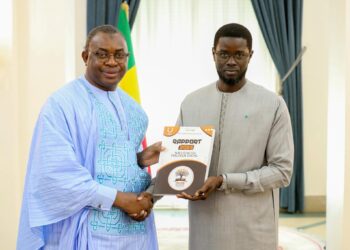 Palais : Le Président Diomaye Faye reçoit le Rapport 2025 sur l&rsquo;état du dialogue social