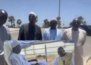 Reubess : Une délégation de Serigne Cheikh Saliou rend visite à Moustapha Diop