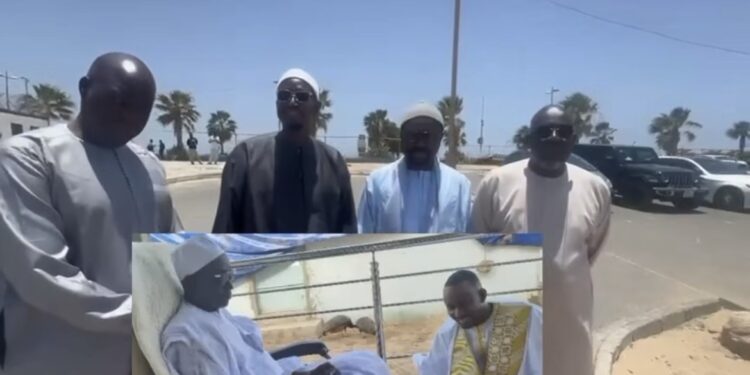 Reubess : Une délégation de Serigne Cheikh Saliou rend visite à Moustapha Diop