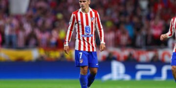 Griezmann Ému lors de son Dernier Match Européen à Domicile «  les supporters ont lancé les papiers sur le terrain, c’était très beau, magnifique à voir depuis le terrain»