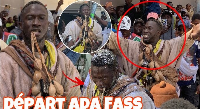 « Damakoy Dann… » Le départ mouvementé d&rsquo;Ada Fass très confiant (Vidéo)