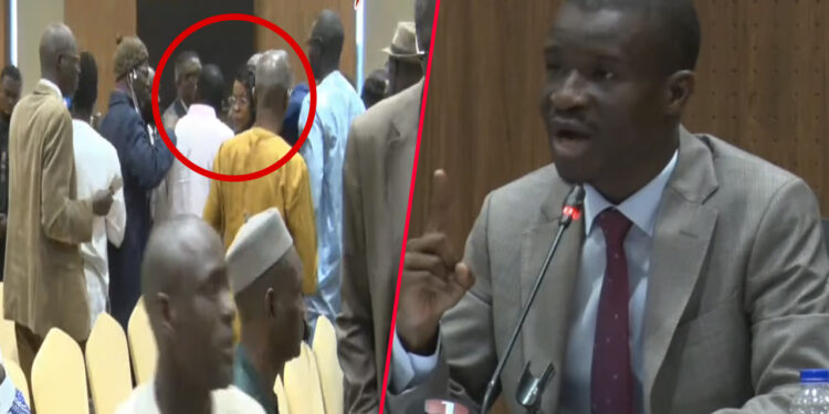 Grosse altercation entre M. Diarra Fam et un membre de Diomaye Président : Me Bamba Cissé suspend (Vidéo)