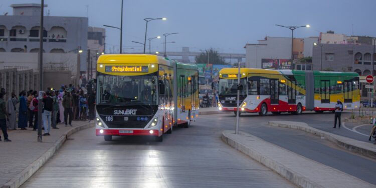 Guédiawaye : un motocycliste percuté par le BRT