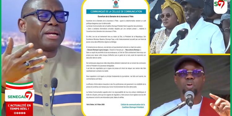(Video) « Ñoune Diomaye Lañou Beugue… » Serigne Saliou Gueye déchire le communiqué de Diomaye Président contre YOOR YOOR Bi