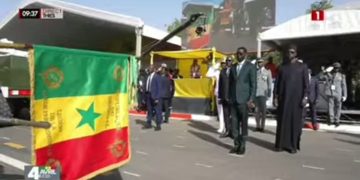 4 Avril à Thiès : Arrivée de Diomaye, Chef Suprême des Armées