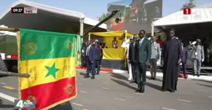 4 Avril à Thiès : Arrivée de Diomaye, Chef Suprême des Armées à la Place Mamadou Dia