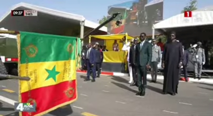 4 Avril à Thiès : Arrivée de Diomaye, Chef Suprême des Armées