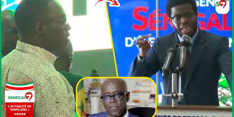 (Video) Les questions ch0cs de Bachir Fofana à Jean Michel qui perturbent la conférence de presse