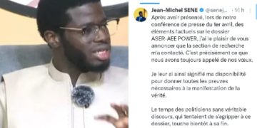 Jean Michel Sène convoqué à la Section de Recherches : enfin la vérité sur les 37 milliards de l’ASER et le partenaire Espagnol