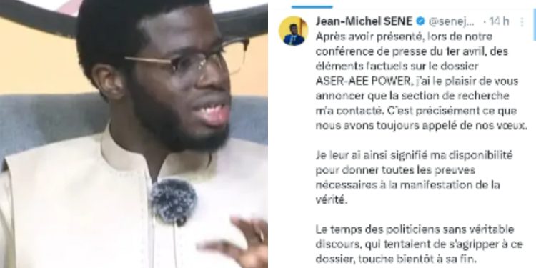 Jean Michel Sène convoqué à la Section de Recherches : enfin la vérité sur les 37 milliards de l’ASER et le partenaire Espagnol