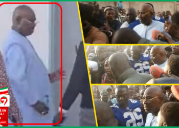 (Video) Arrivée mouvementée de FARBA NGOM chez lui aux Almadies après sa libération