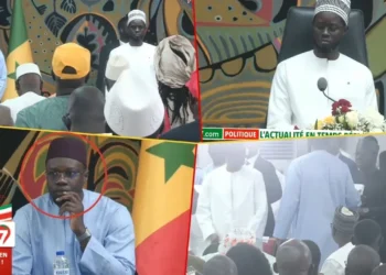 Fête du Travail : l&rsquo;arrivée du président Diomaye et du Premier ministre Sonko (Vidéo)