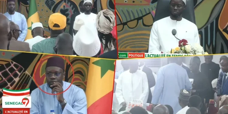 Fête du Travail : l&rsquo;arrivée du président Diomaye et du Premier ministre Sonko (Vidéo)