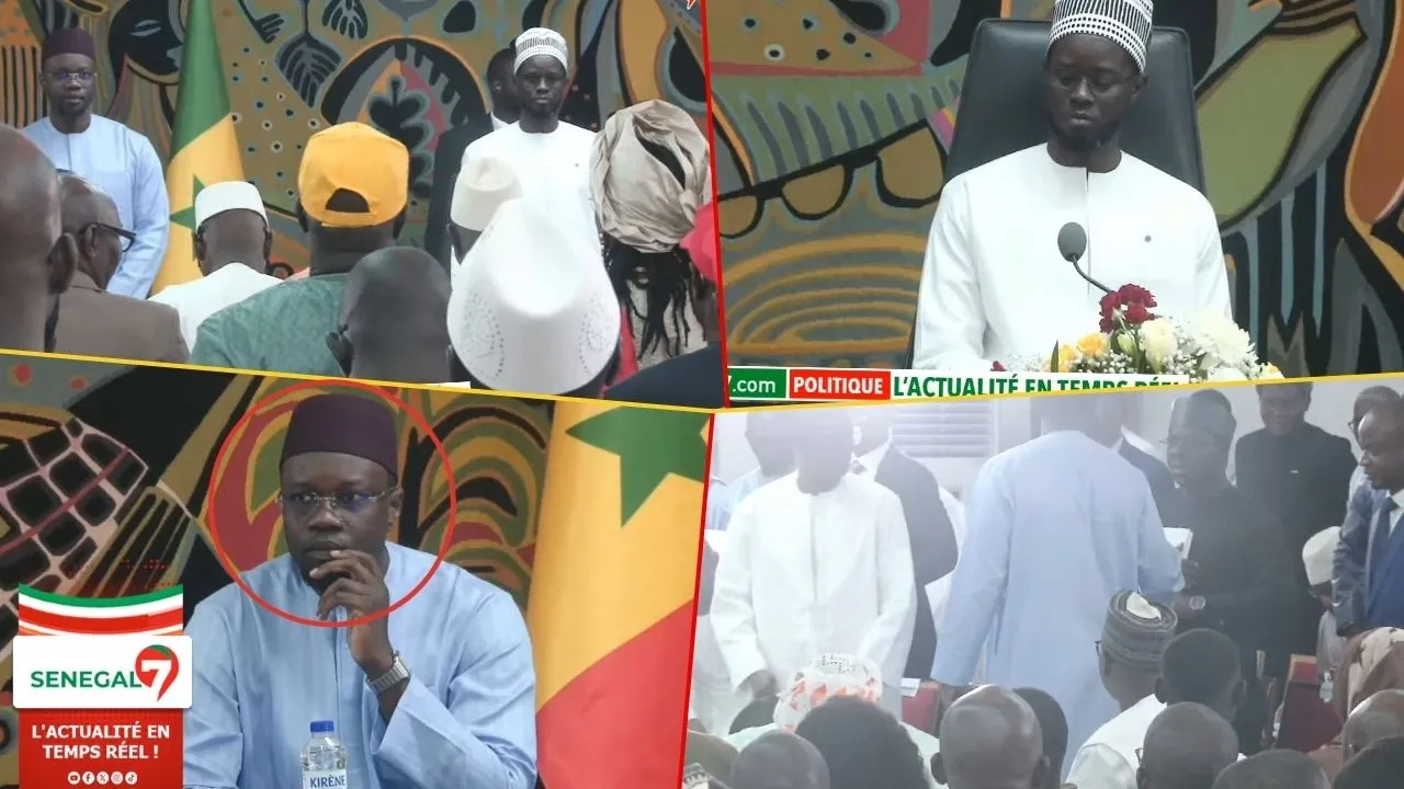 Fête du Travail : l'arrivée du président Diomaye et du Premier ministre Sonko (Vidéo)