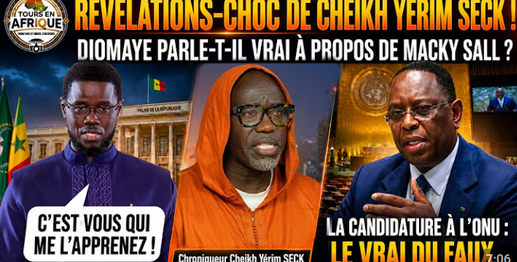 (Vidéo) – Cheikh Yérim Seck vous présente sa chronique hebdomadaire intitulée « Chronique Africaine »