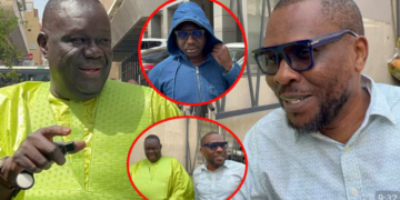 (Vidéo) – Pape Ngagne convoqué : Réaction à chaud de Babacar Fall & El H. Assane Guèye à la Sureté Urbaine